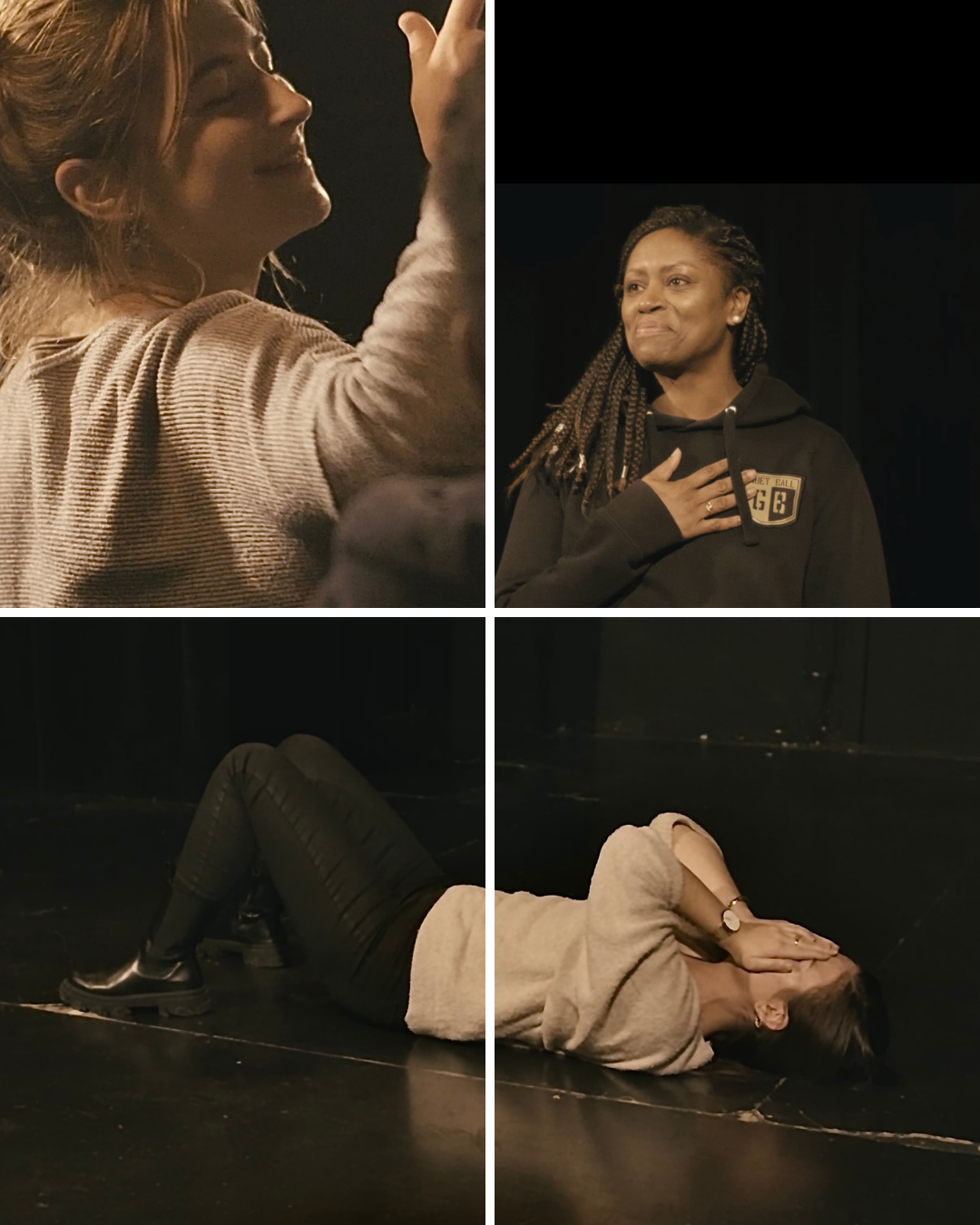 Exercices théâtraux en petit groupe